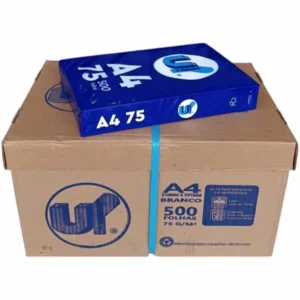 Papel Sulfite UP A4 75g - Caixa com 10 resmas - 5000 Folhas